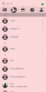 SMS Theme Ribbon Pink messages স্ক্রিনশট 3