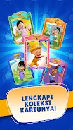 MiGelas Upin&Ipin AR Card Schermafbeelding 1