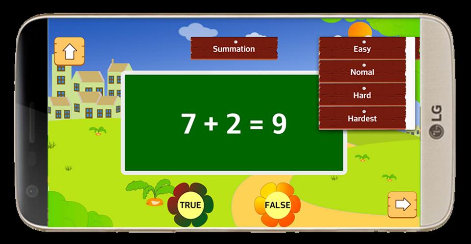 1 2 3 Grade Math Learning Game Capture d'écran 1