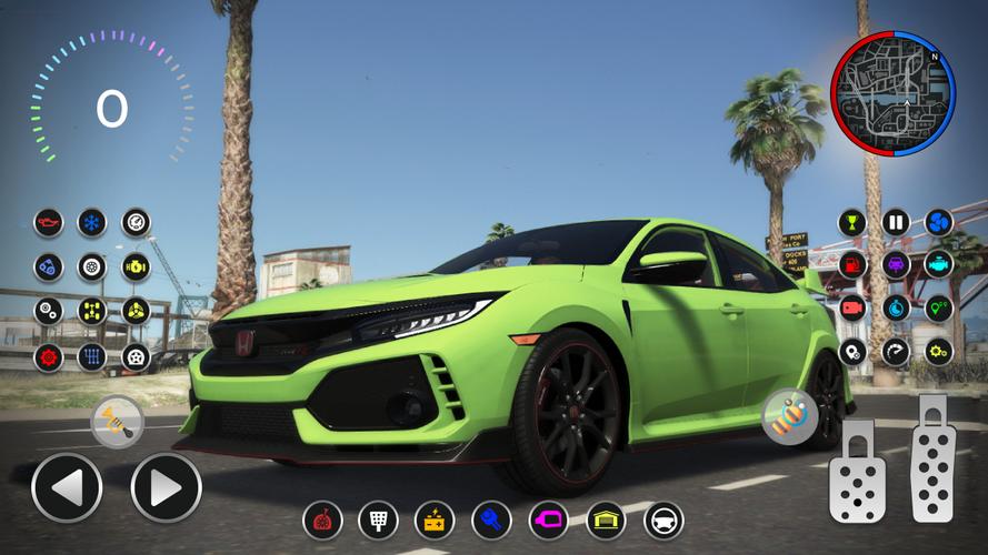 Honda Civic Racer: Max Drift Captura de pantalla 3