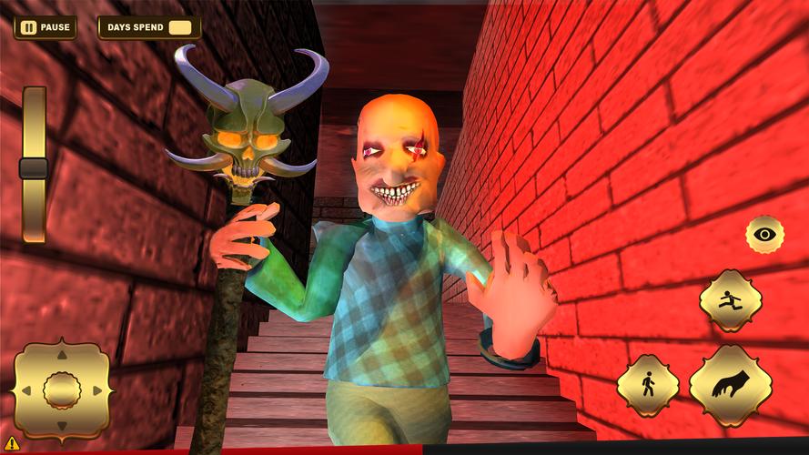 Scary Grandma Grandpa House 3D স্ক্রিনশট 0