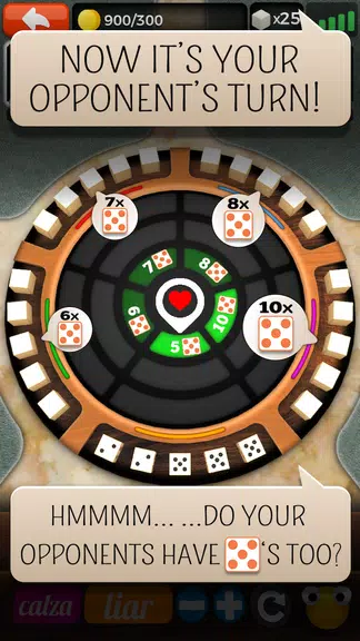 Liar's Dice Online Multiplayer ภาพหน้าจอ 1