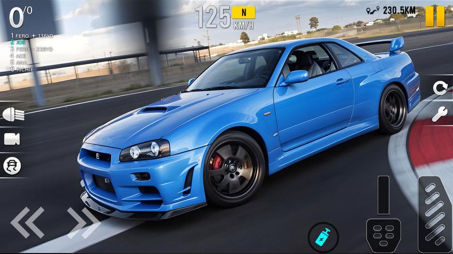 Speed Car racing Simulator 3D Captura de pantalla 0