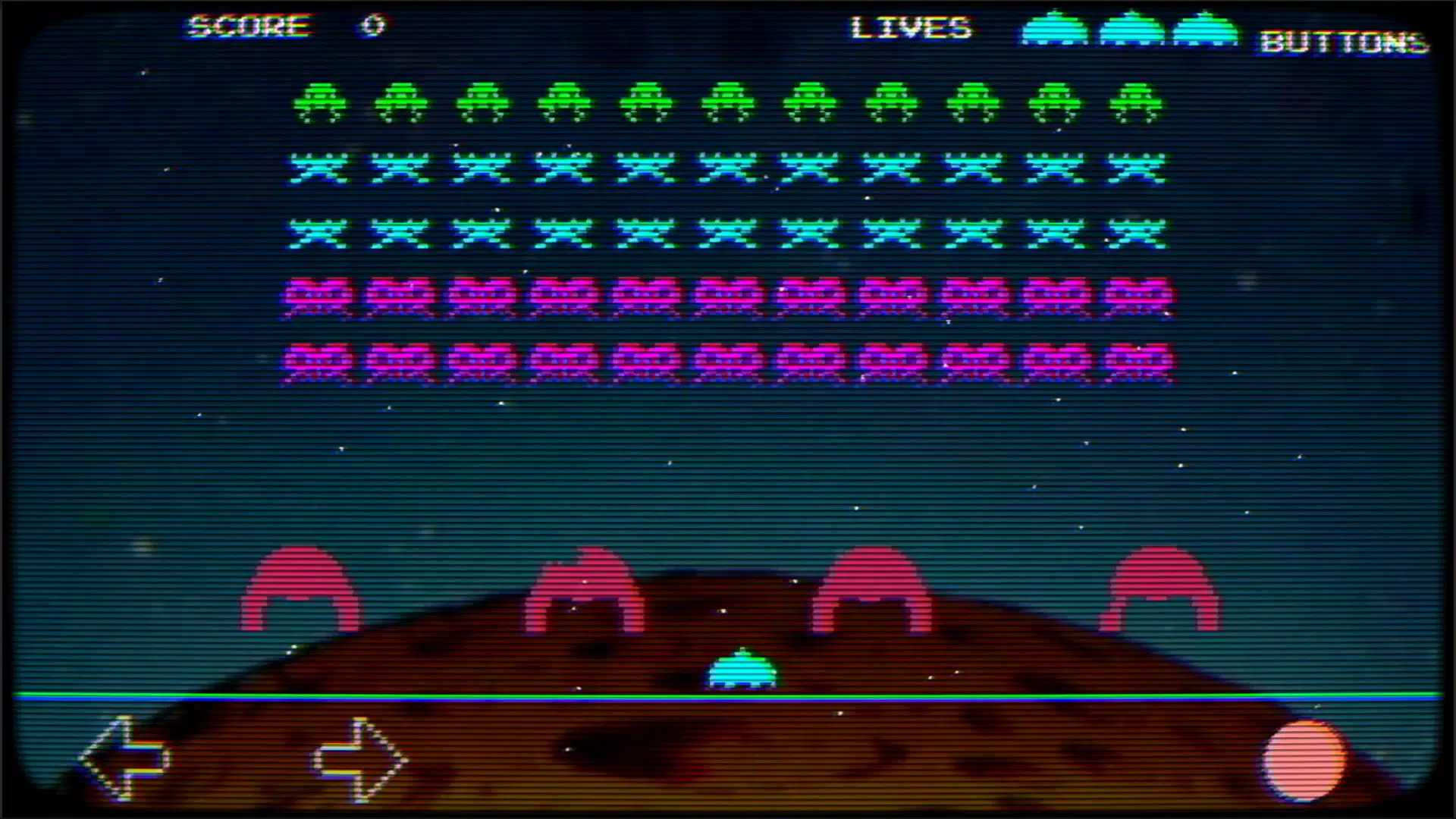 Outer Space Alien Invaders ภาพหน้าจอ 1