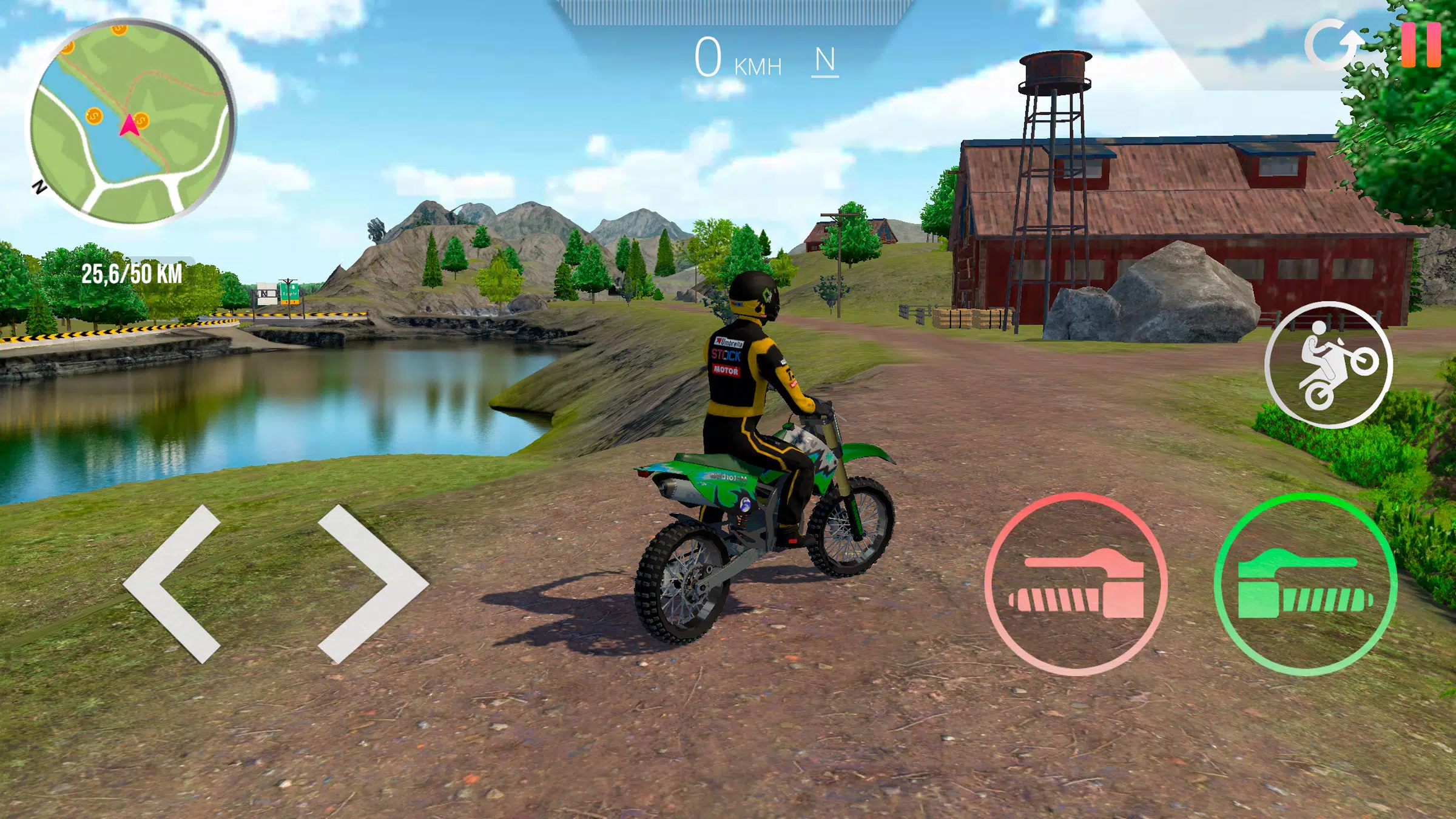 Motorcycle Real Simulator Capture d'écran 2