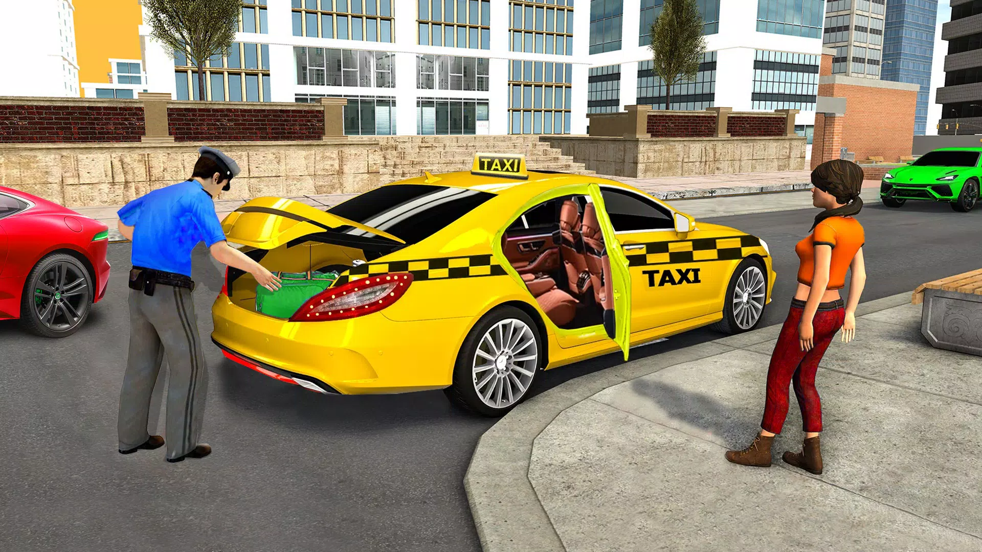 City Taxi Games-Taxi Car Games應用截圖第1張