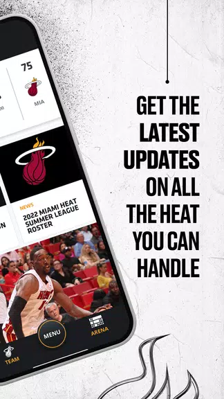 Miami HEAT Mobile Capture d'écran 1