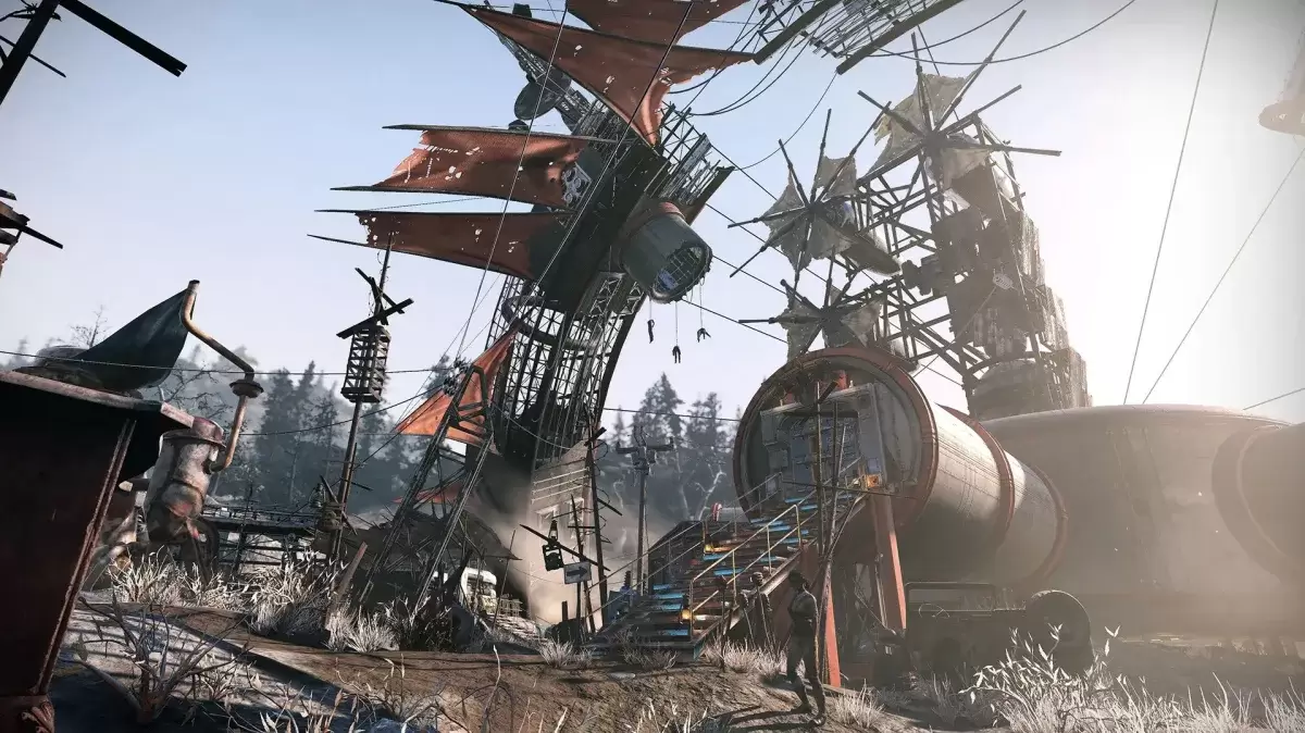 Der Krater in Fallout 76 als Teil eines Artikels über den Standort von Minerva und Zeitplan im Februar 2025.