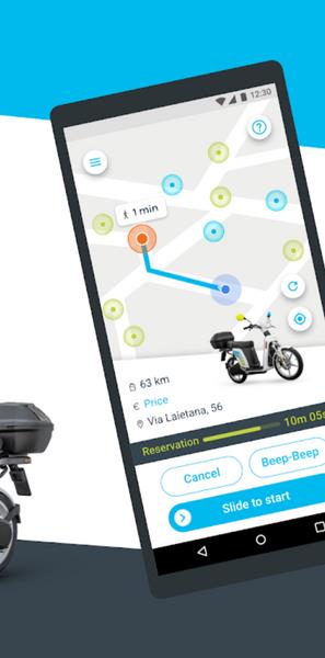 Cooltra Motosharing Scooter स्क्रीनशॉट 1