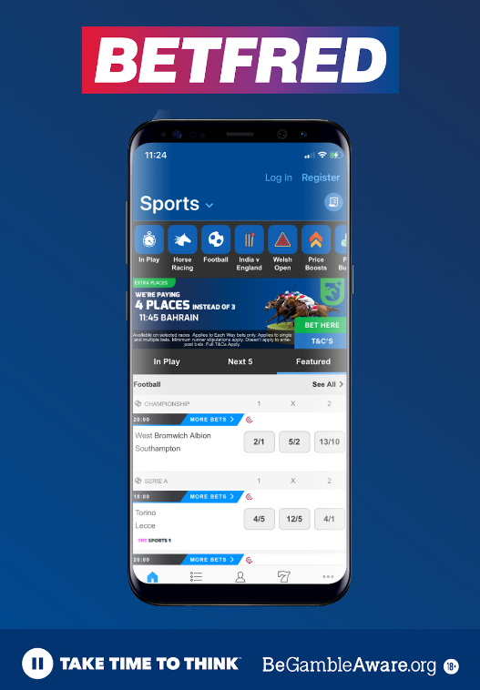 Betfred Sports Casino Games Скриншот 3