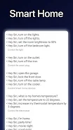 Commands for Siri Captura de tela 1