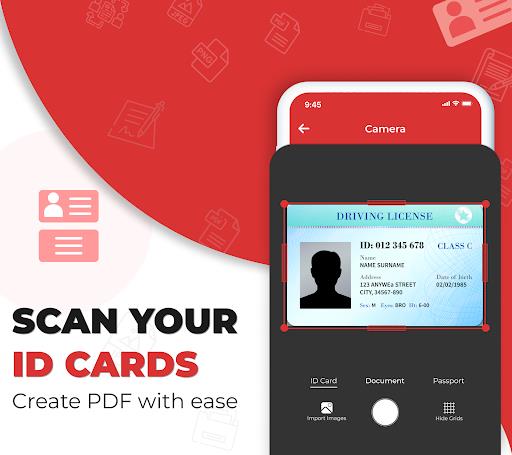 PDF Maker: Docs & ID Scanner 스크린샷 1