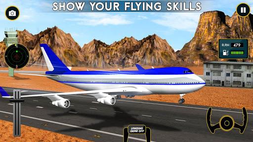 Flight Pilot Simulator Games Schermafbeelding 0