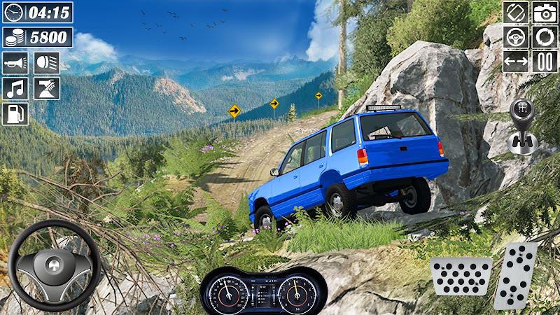 Offroad Jeep Simulator Game Schermafbeelding 2