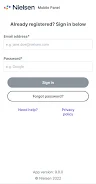 Nielsen Mobile App Zrzut ekranu 0