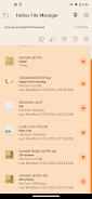 Helios File Manager Tangkapan skrin 3