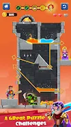 Hero Rescue - Pin Puzzle Games Schermafbeelding 0