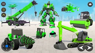 Robot Truck Car Transform Game Ekran Görüntüsü 3