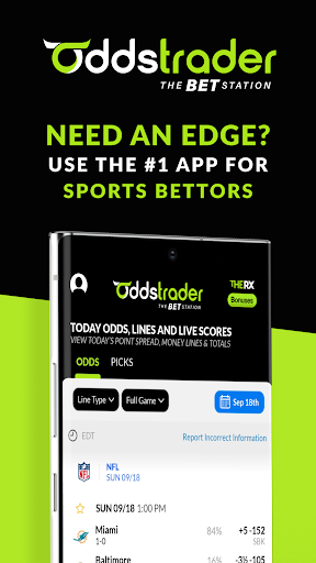 OddsTrader: Sports Betting Captura de pantalla 0