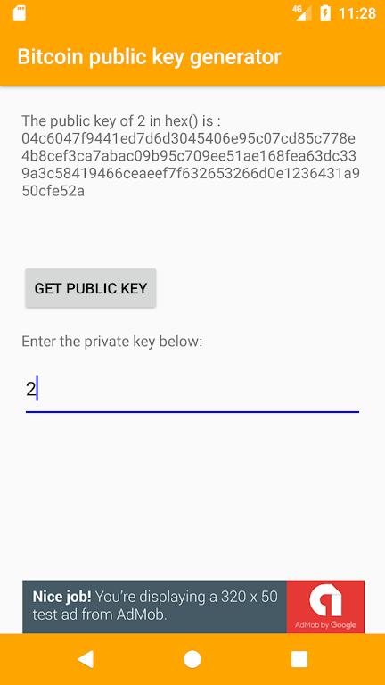 Bitcoin Public Key Generator Mod Screenshot 0