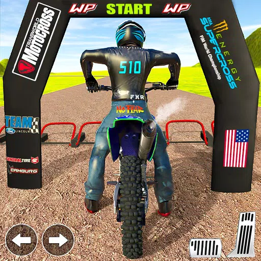 Motocross Dirt Bike Race Game ภาพหน้าจอ 0