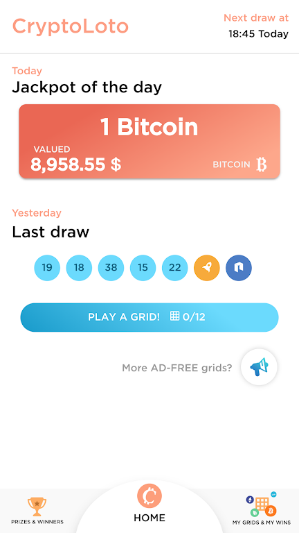 CryptoLoto Screenshot 1