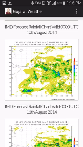 Gujarat Weather Captura de pantalla 3