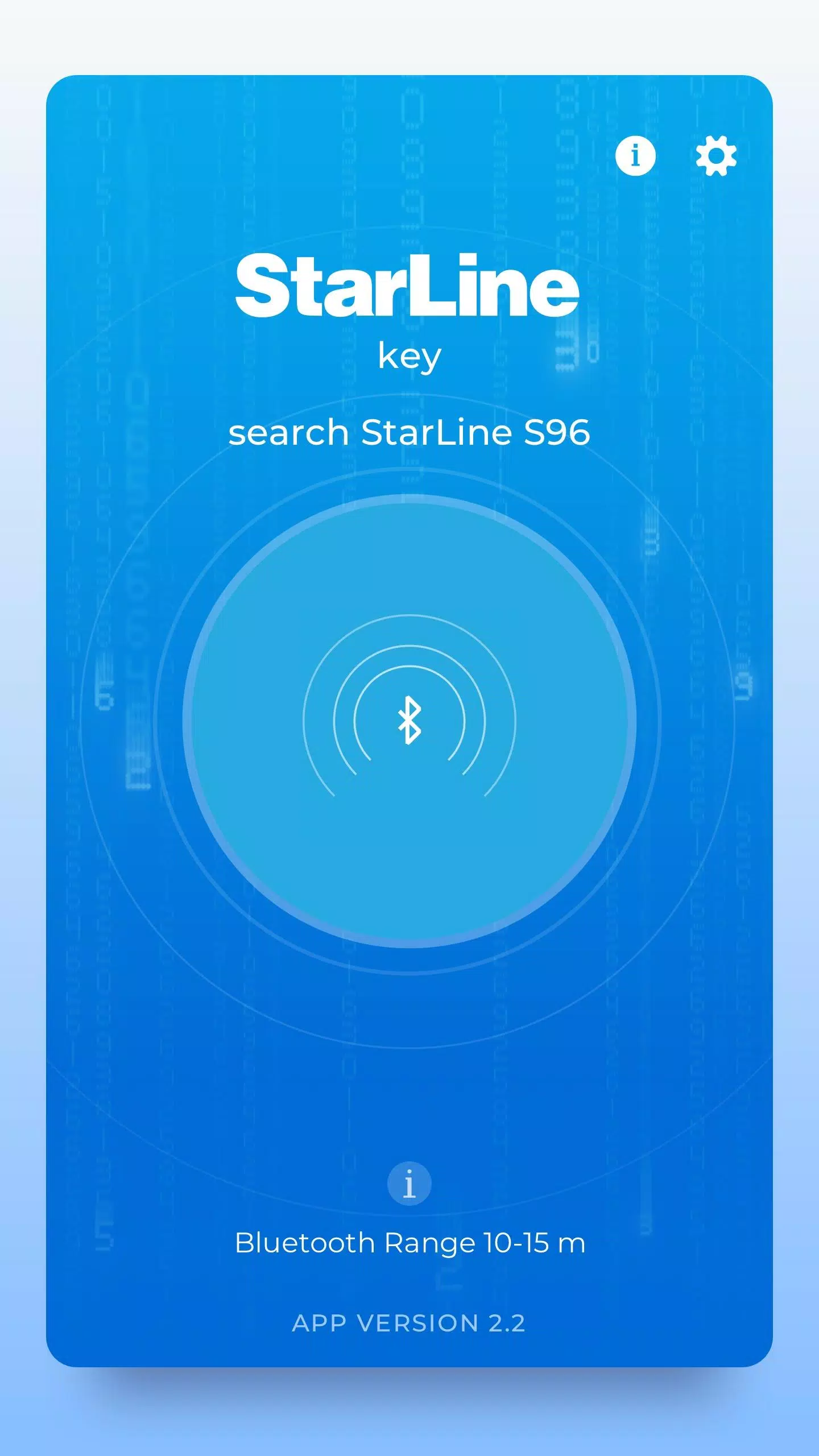 Schermata StarLine Key 2