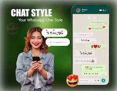 Chat Style - Fonts Keyboard Screenshot 0