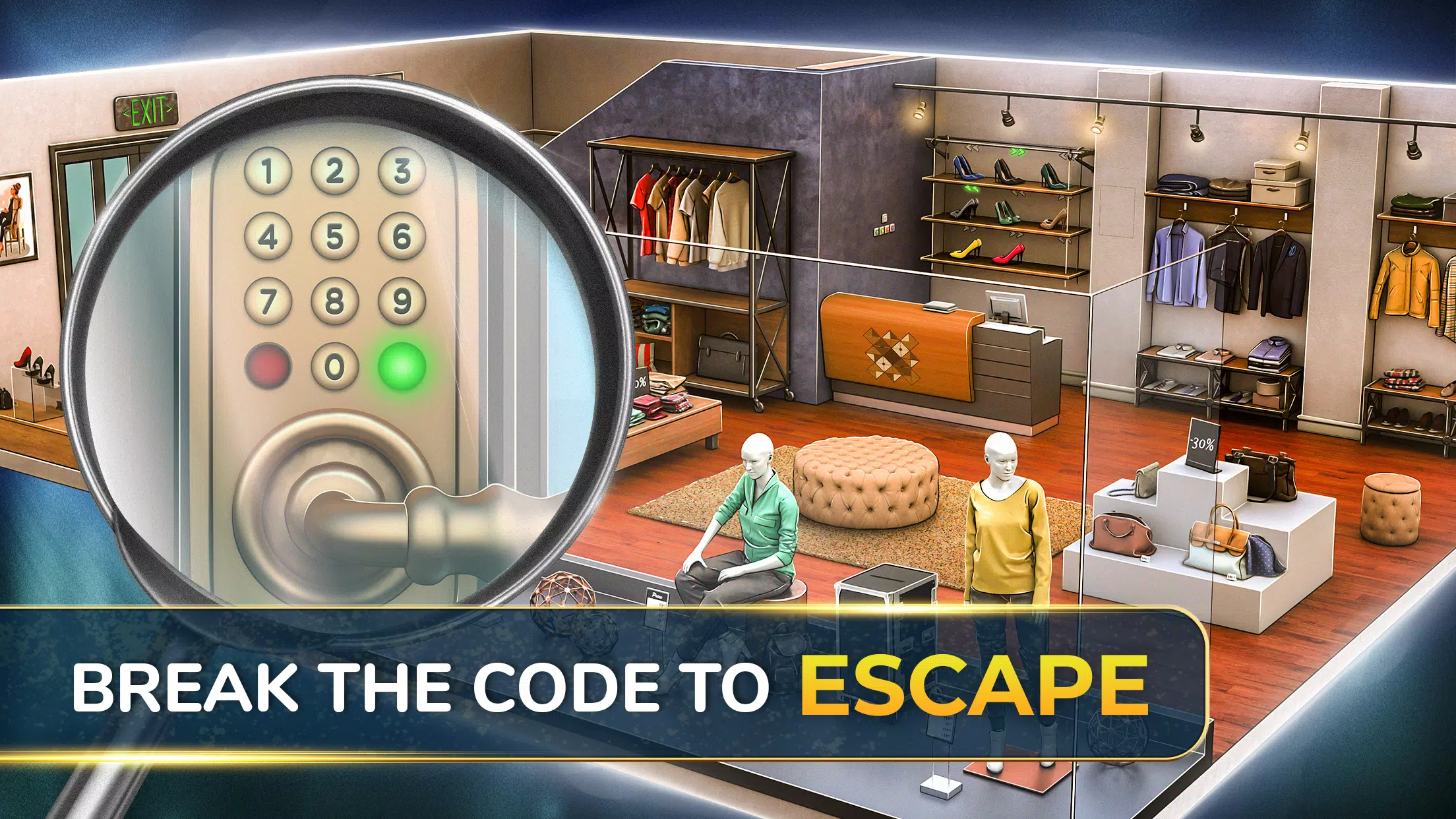 Rooms & Exits Escape Room Game Screenshot 2