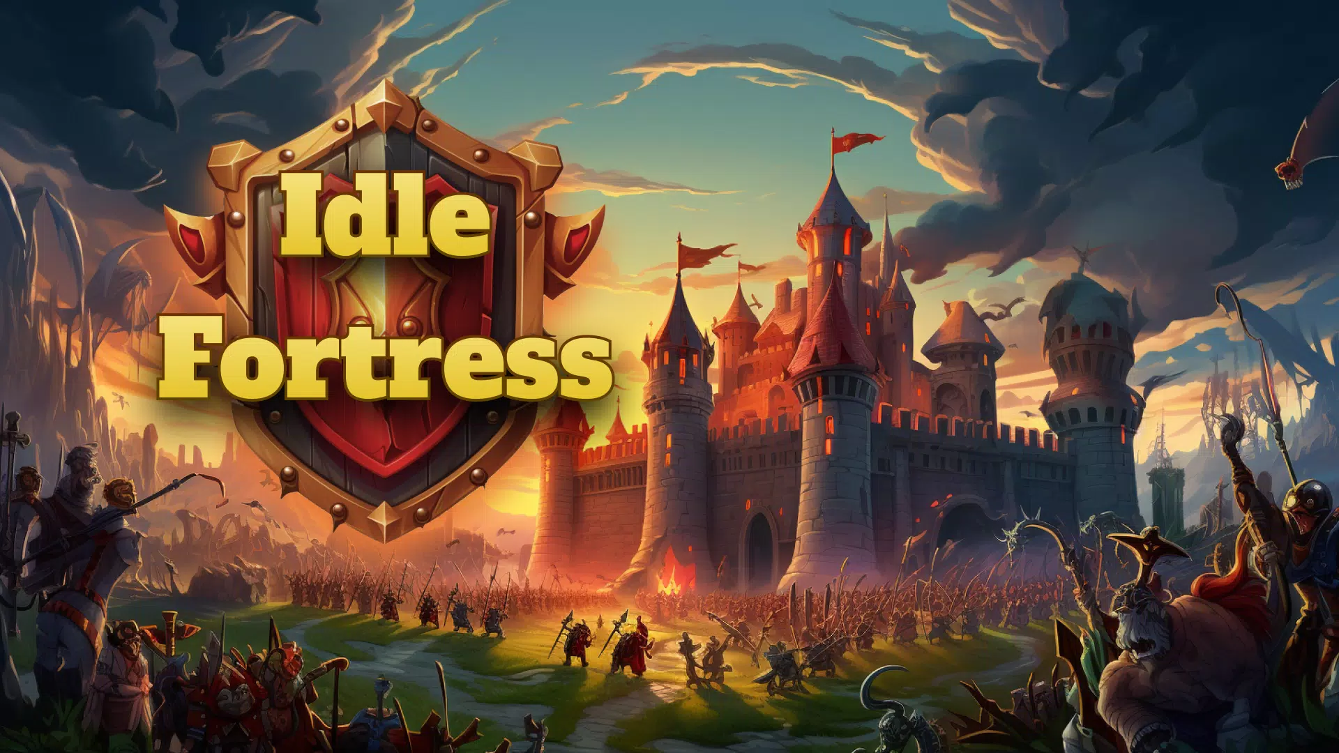 Idle Fortress: Tower Defence Captura de tela 3