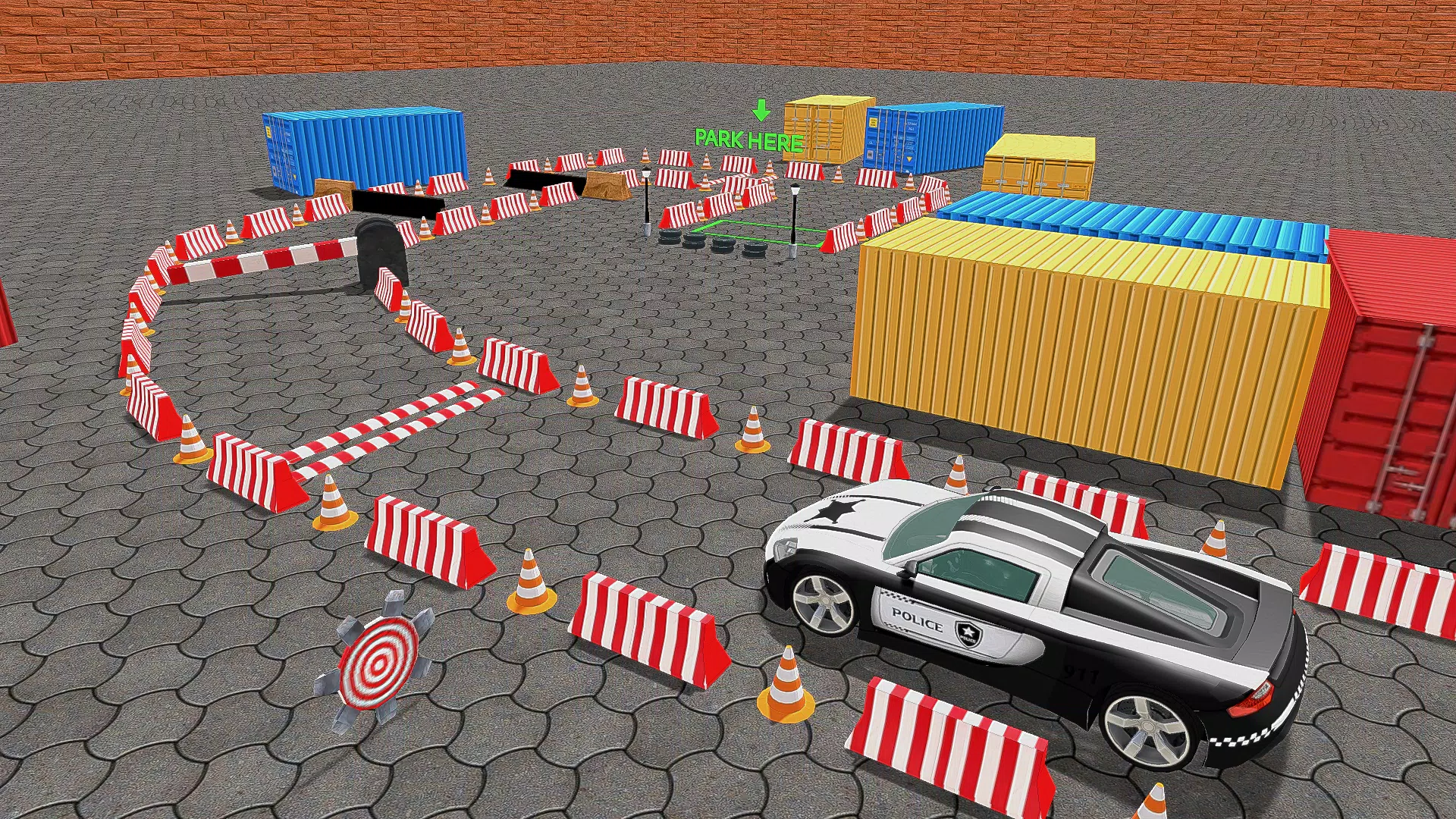 Police Car Parking Car Game 3D應用截圖第1張