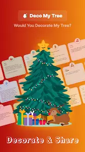 Deco My Tree : X-mas Messages Captura de tela 2