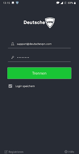 Deutsche VPN Schermafbeelding 2