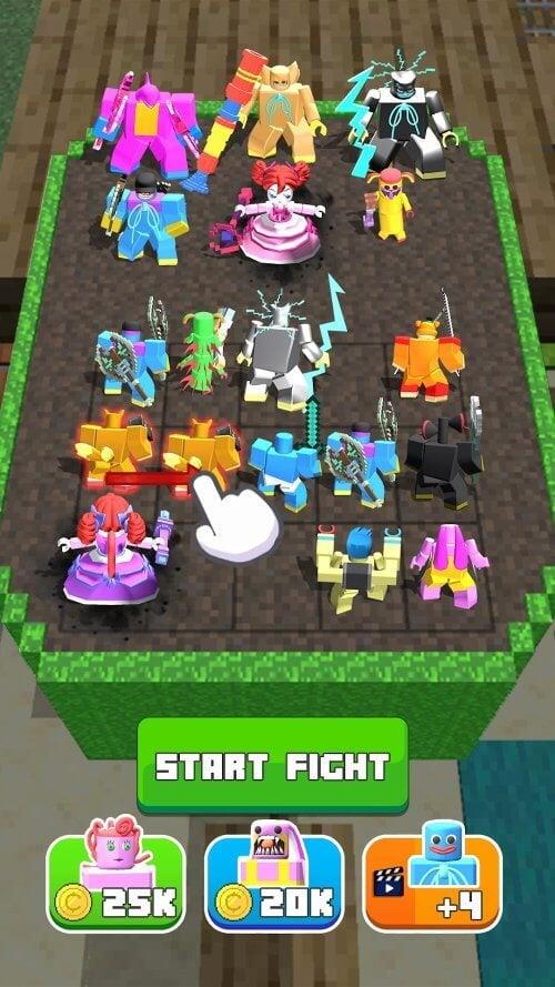 Craft Merge Battle Fight Tangkapan skrin 2