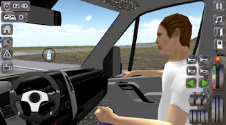 Minibus Van Passenger Game Скриншот 3