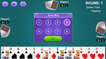 Callbreak : Offline Card Game Tangkapan skrin 2