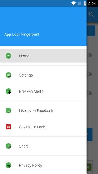Fingerprint App Lock Zrzut ekranu 2