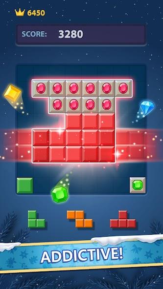 Block Puzzle: Block Smash Game Mod ภาพหน้าจอ 1