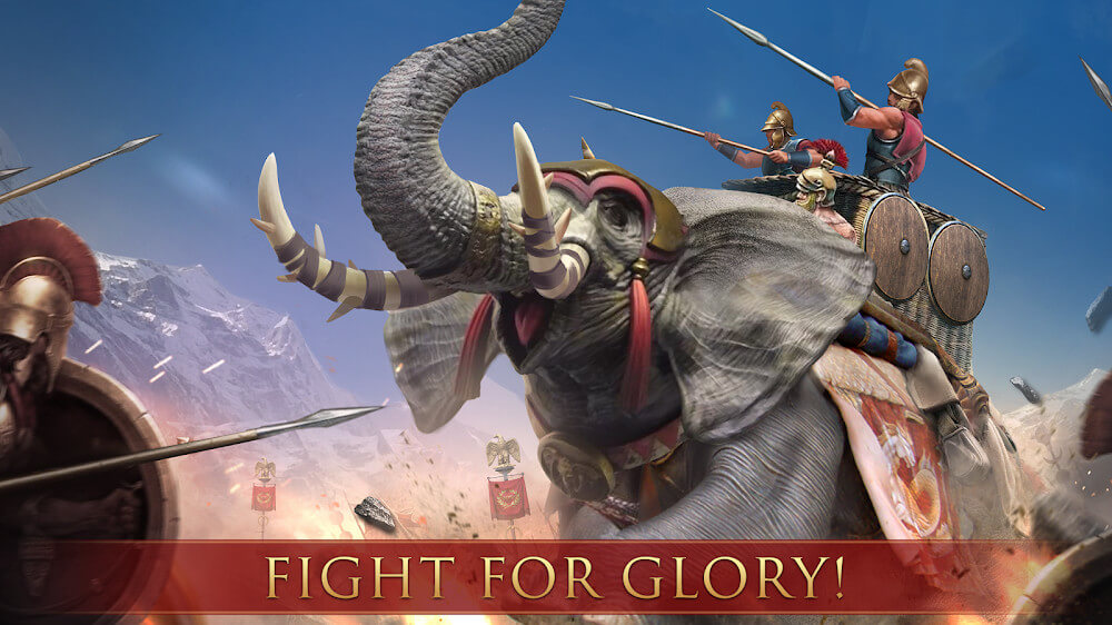 Grand War: Rome Strategy Games Mod Captura de pantalla 0