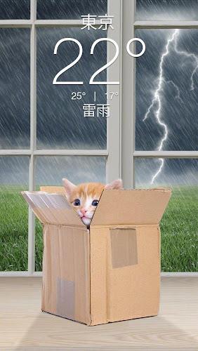 Schermata Weather Kitty - App & Widget 3