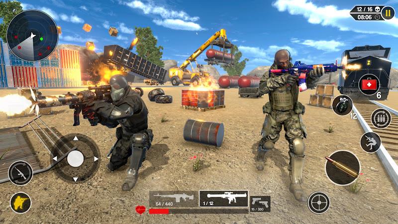 Fps Gun Strike: Shooting Games Ảnh chụp màn hình 0