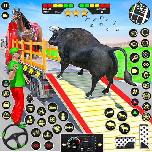 Animals Transport Truck Games