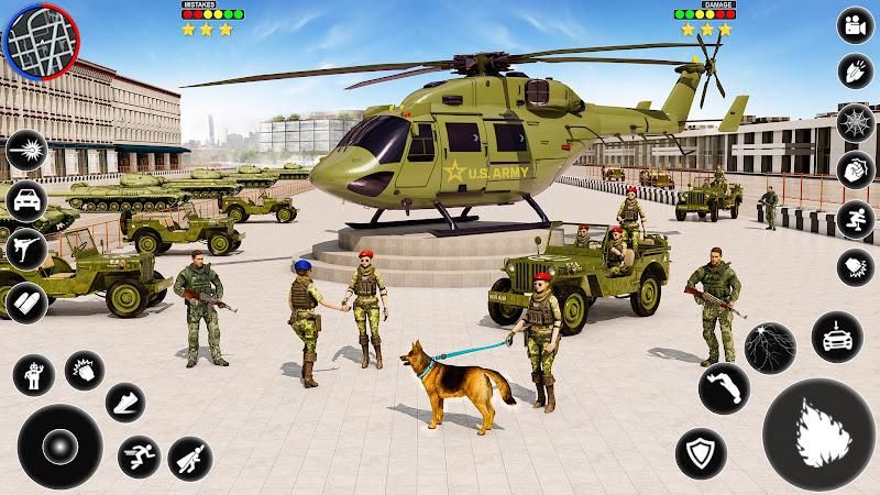 Army Transport Vehicles Games 스크린샷 1