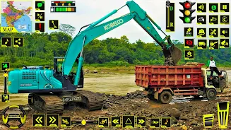 Road Construction Jcb games 3D स्क्रीनशॉट 1