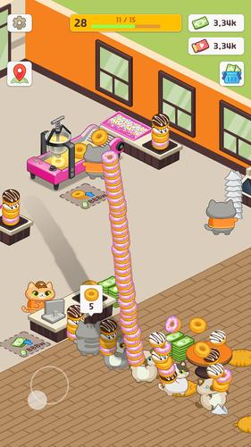 Cat diner: Franchise tycoon Capture d'écran 3