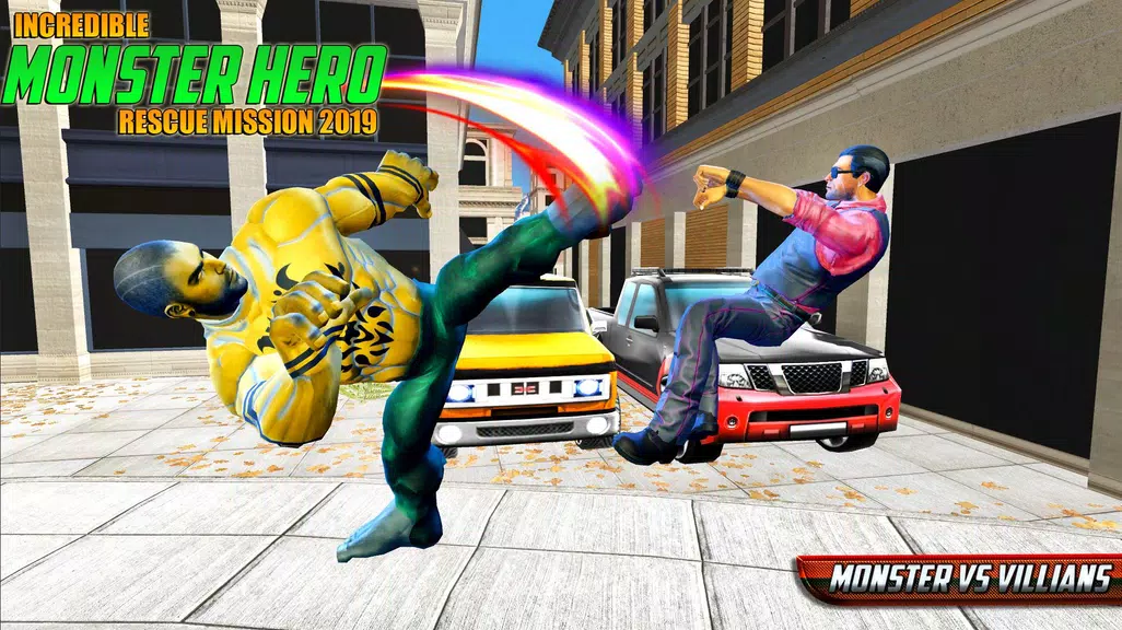 Incredible Monster Superhero Crime City 2018 Screenshot 2