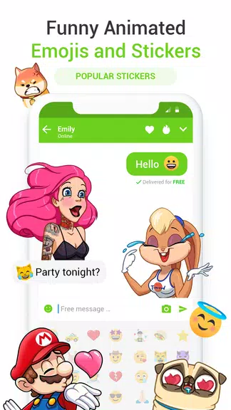 Messages Lite - Text Messages Ảnh chụp màn hình 2