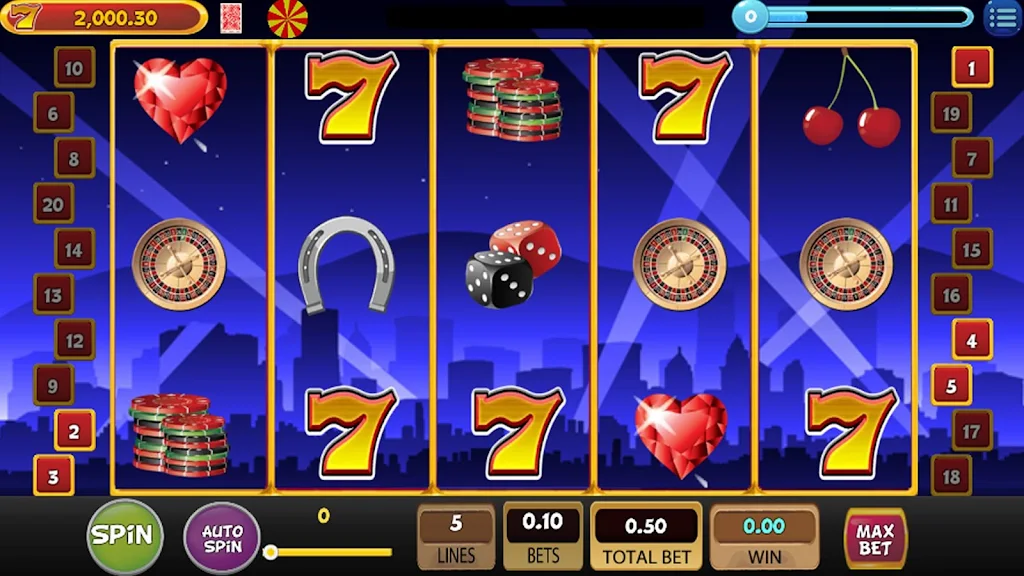 Texas Hold'em + Slot Machines 2 in 1 스크린샷 1