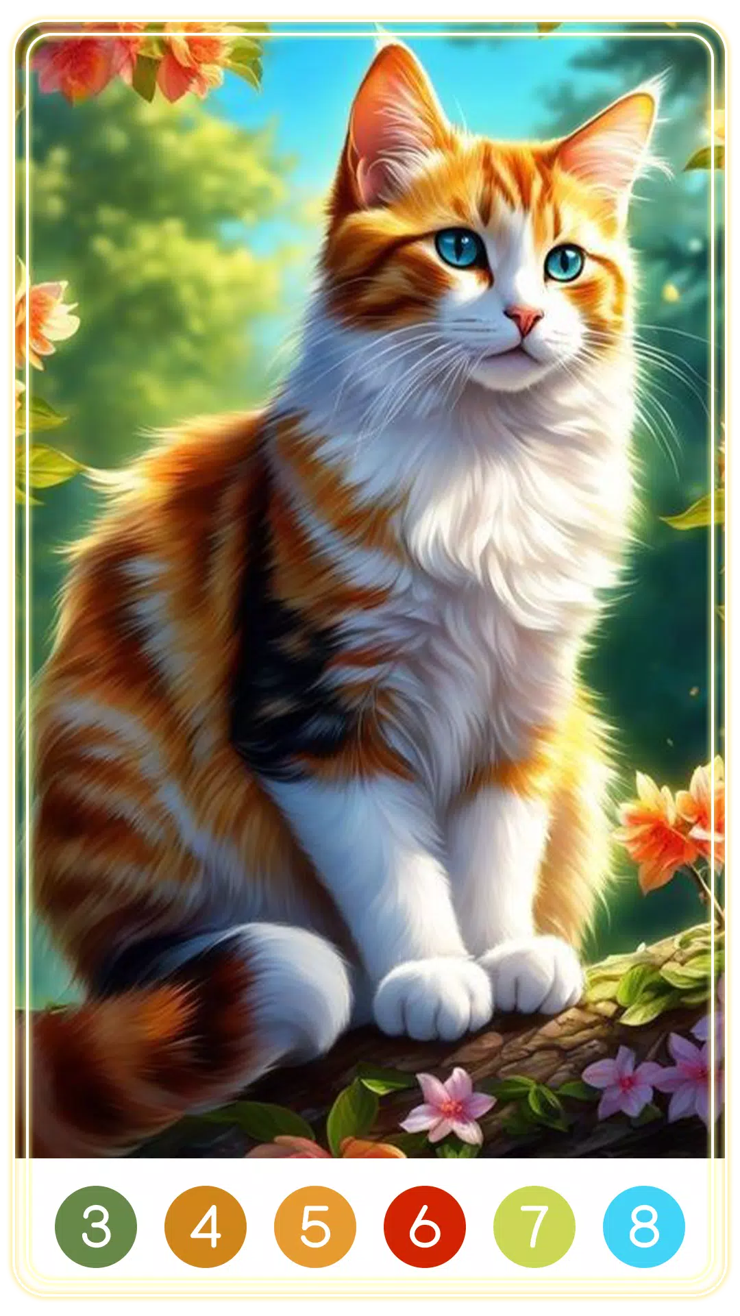 Cat Paint by Number ภาพหน้าจอ 0